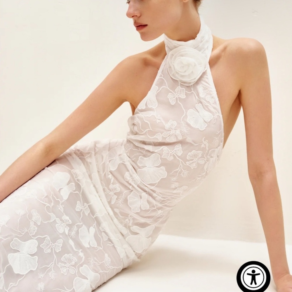JW PEI Uliana White Floral Dress
